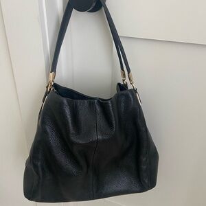 Classic Black Coach Purse